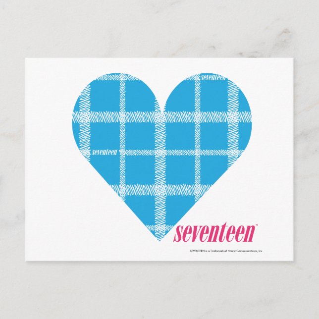 Carte Postale Aqua 2 plaid (Devant)