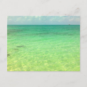 Carte Postale Aqua Green Ocean Turks and Caicos Photo