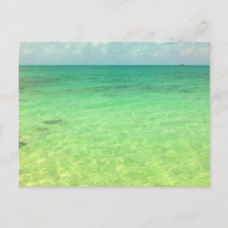 Carte Postale Aqua Green Ocean | Turks and Caicos Photo