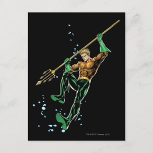 Carte Postale Aquaman avec Spear