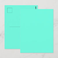 Aquamarine bleu vert Turquoise couleur solide