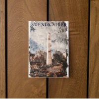 Aquarelle argentine Buenos Aires