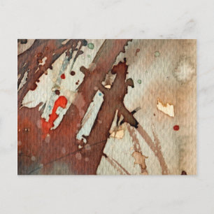 Carte Postale Aquarelle arrière - plan 5