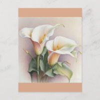 Aquarelle calla
