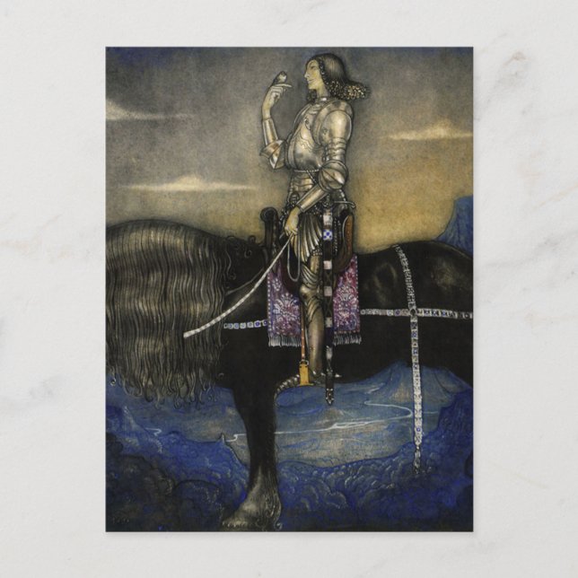 Carte Postale Aquarelle de John Bauer (Devant)