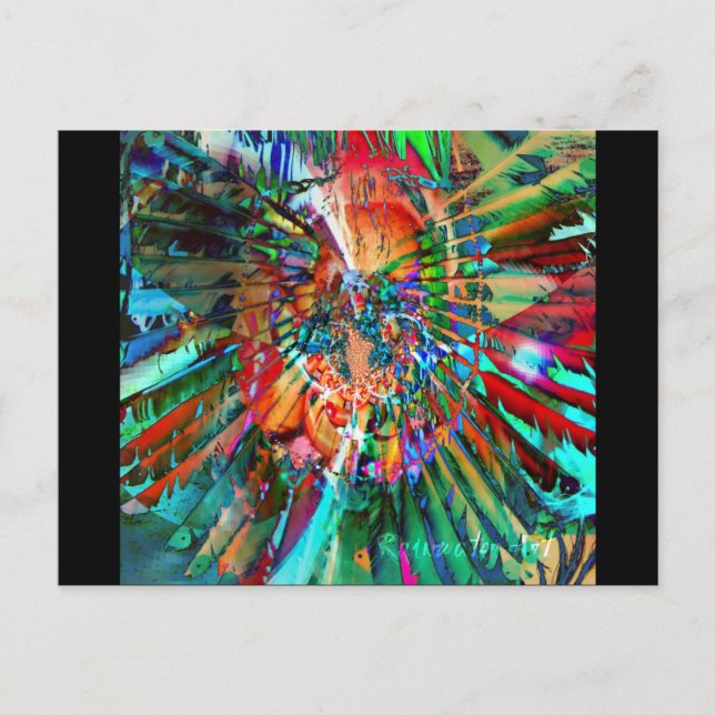 Carte Postale Aquarelle de Rainbows (Devant)