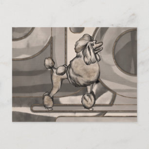 Carte Postale Aquarelle dorée