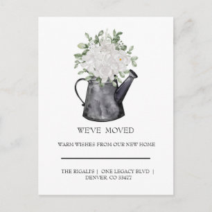 Carte Postale Aquarelle Floral Tea