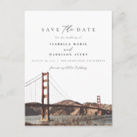 Aquarelle Golden Gate San Francisco Californie