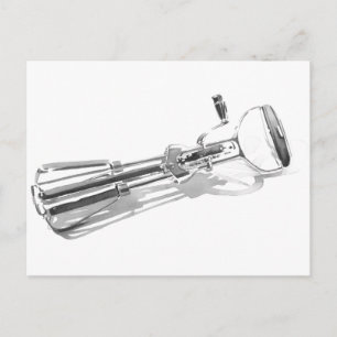 Carte Postale Aquarelle "Heavy Duty Egg Beater" Cuisine Art