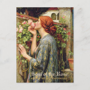 Carte Postale Aquarelle Soul du Rose CC0738 Pré-Raphaelite