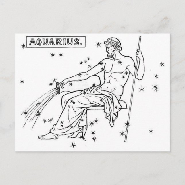 Carte Postale Aquarius (Devant)
