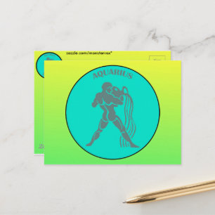 Carte postale Aquarius