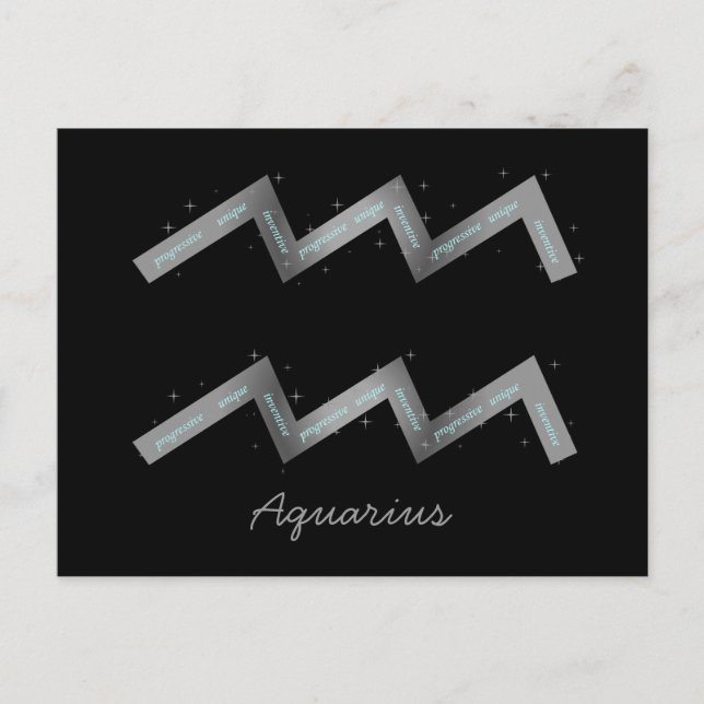 Carte postale Aquarius (Devant)