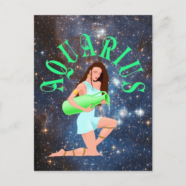 Carte postale Aquarius (Devant)