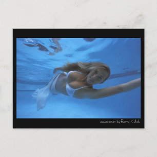 Carte Postale aquawoman par Barry Kulick