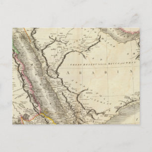 Carte Postale Arabie, Egypte, Abyssinie, Mer Rouge