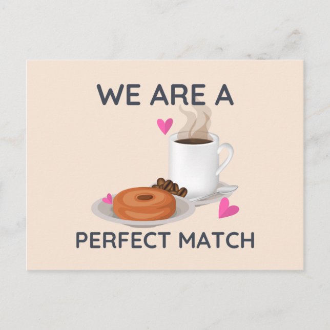 Carte Postale Arachide rose pâle illustré (Devant)