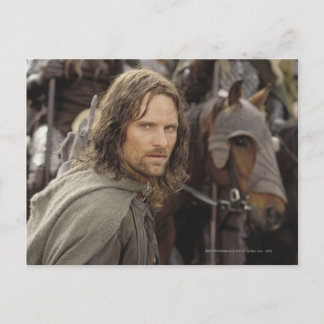 Carte Postale Aragorn avec cheval