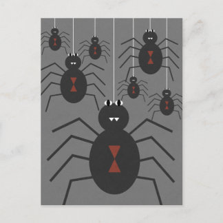 Carte Postale Araignées