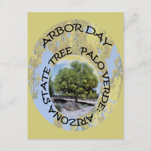 CARTE POSTALE ARBOR DAY ARIZONA