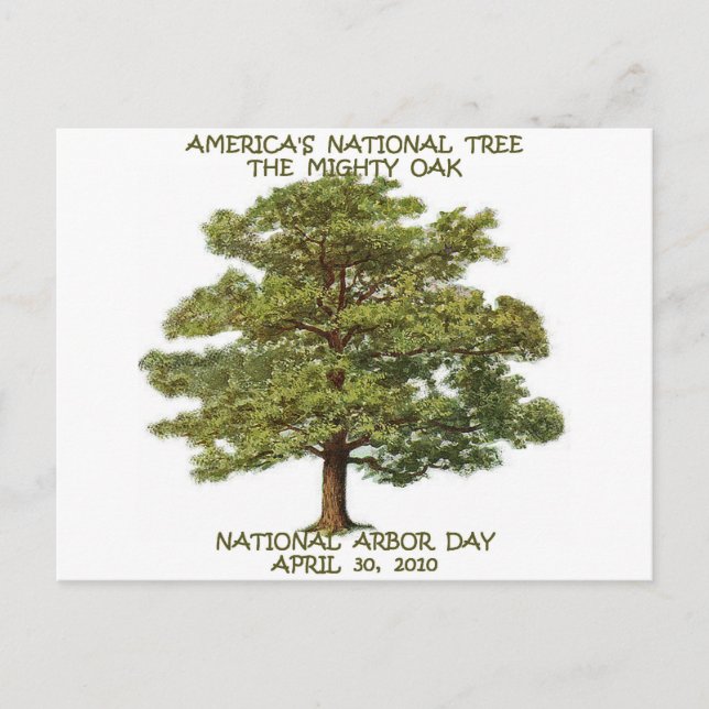 CARTE POSTALE ARBOR DAY NATIONAL (Devant)
