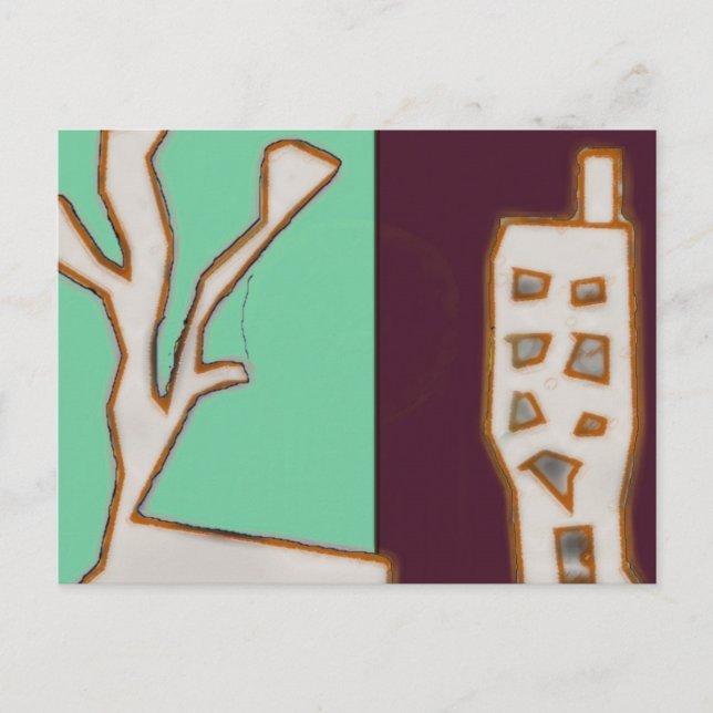 Carte Postale Arborescence (Devant)