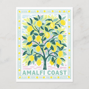 Carte Postale Arbre à citron en Amalfi Italie