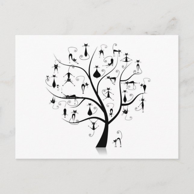 Carte Postale Arbre àchat (Devant)