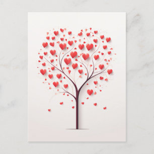 Carte Postale Arbre cardiaque