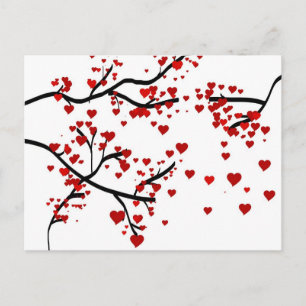 Carte Postale Arbre cœur