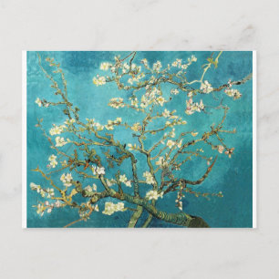 Carte Postale Arbre d'amande en fleurs - Vincent Van Gogh