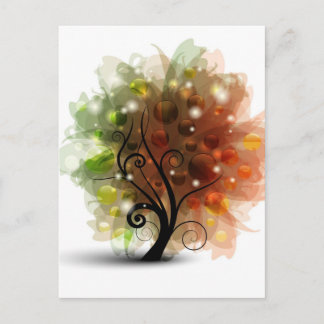 Carte Postale Arbre d'automne