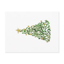 Arbre de Noël Peint à la main