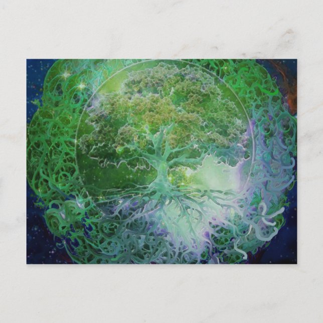 Carte Postale Arbre de santé (Devant)