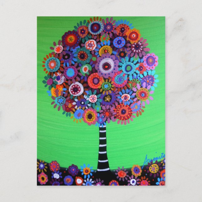 CARTE POSTALE ARBRE DE VIE (Devant)