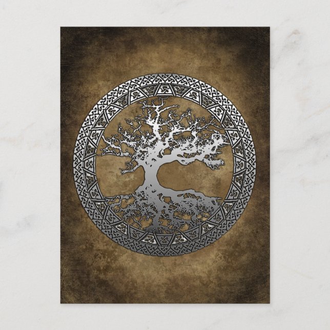 Carte Postale Arbre de vie (Devant)