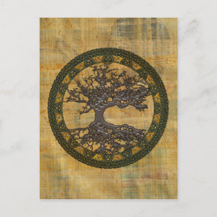Carte Postale Arbre de vie celtique [Yggdrasil]