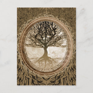 Carte Postale Arbre de vie paisible