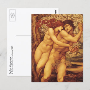 Carte Postale Arbre du pardon, Sir Edward Coley Burne-Jones