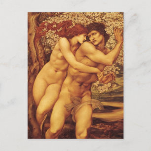 Carte Postale Arbre du pardon, Sir Edward Coley Burne-Jones