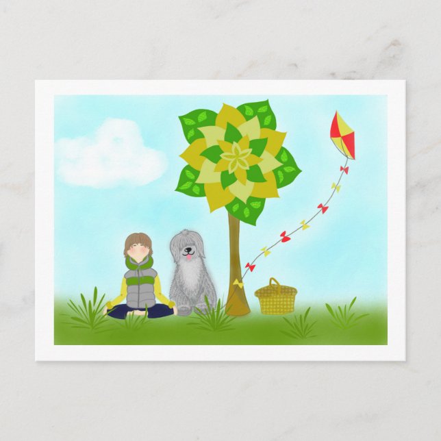 Carte Postale Arbre magique_Repos (Devant)