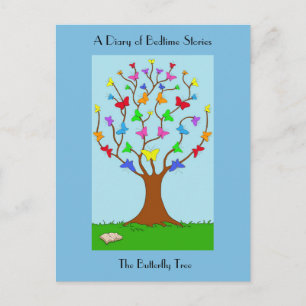 Carte postale Arbre Papillon