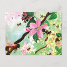 Arbres en fleurs pour abeilles et autres pollinisa