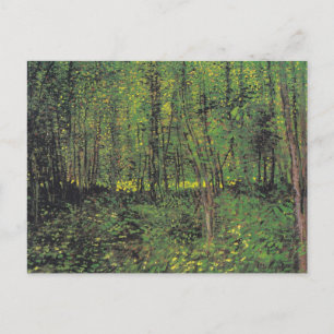Carte Postale Arbres et sous-bois par Van Gogh