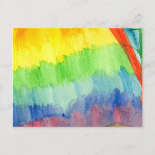 Carte Postale Arc arc-en-ciel