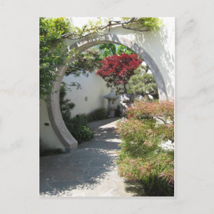 Carte Postale Arc de Bonsai House à l'Arboretum National des Eta