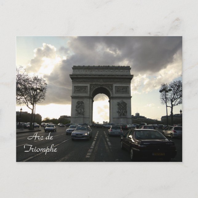 Carte Postale Arc de Triomphe (Devant)