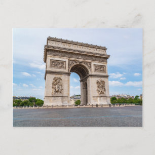 Carte Postale Arc de Triomphe à Paris, France