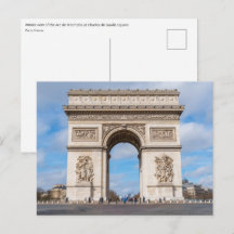 Arc de Triomphe à Paris, France